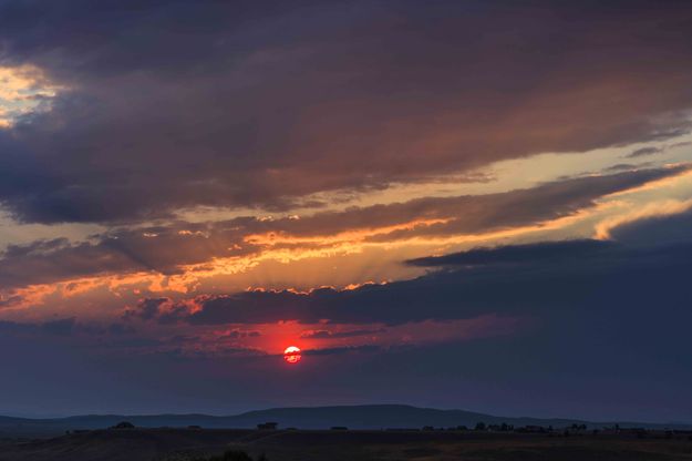 Sinking Red Ball. Photo by Dave Bell.