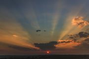 Smoky Sunset Radiance. Photo by Dave Bell.