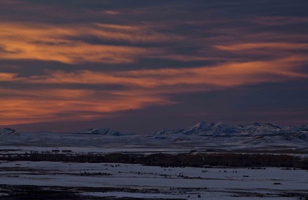 Alpenglow Pano. Photo by Dave Bell.