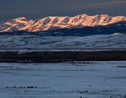 Late Light On Sawtooth. Photo by Dave Bell.