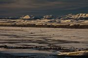 Gros Ventre Mountains And Daniel Valley. Photo by Dave Bell.