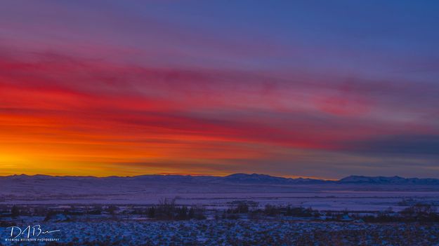 Gorgeous Color Across The Valley. Photo by Dave Bell.