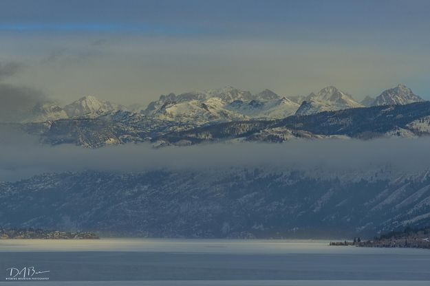 Freeze Up On Fremont Lake. Photo by Dave Bell.