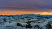 Beaver Rim Sunset. Photo by Dave Bell.