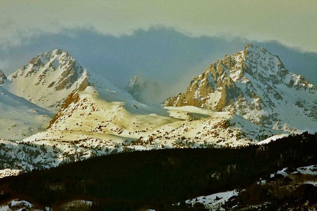 Wind River Sunset. Photo by Dave Bell.