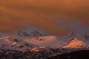 Sunset Clouds Over Northern Range Peaks. Photo by Dave Bell.