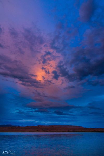 Upper Level Alpenglow. Photo by Dave Bell.