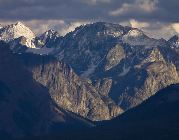 Looking Into The Northern Wind River Range. Photo by Dave Bell.