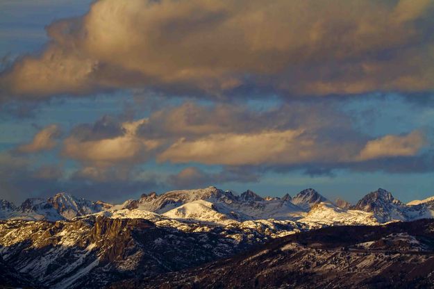 Early Evening Light-Northern Wind River Mountains. Photo by Dave Bell.