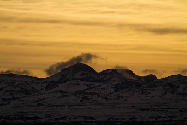Oregon Buttes Sunrise. Photo by Dave Bell.