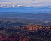 Looking Across Red Canyon. Photo by Dave Bell.