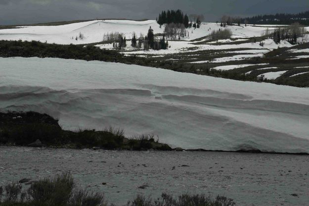 Plenty Of Snowdrifts Remaining. Photo by Dave Bell.