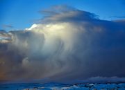 Spring Snow Squall. Photo by Dave Bell.