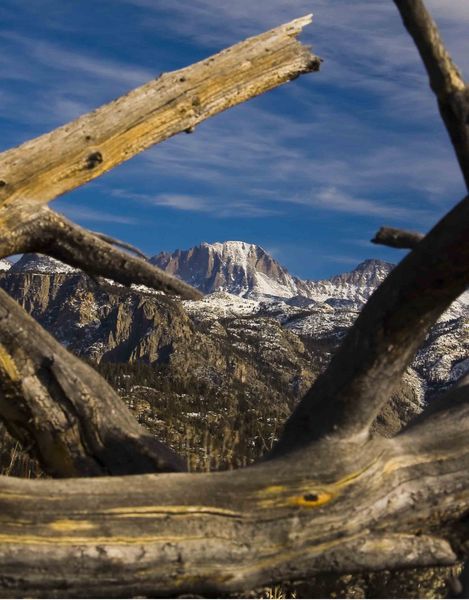 Fremont Peak Framed. Photo by Dave Bell.