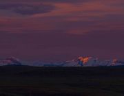 Distant Gros Ventre Mountains. Photo by Dave Bell.