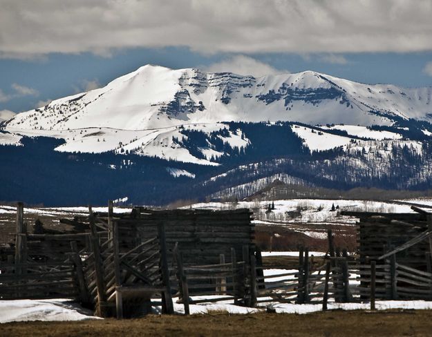 Old Corrals At Taylor Ranch. Photo by Dave Bell.