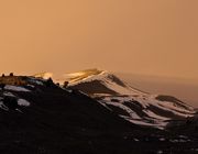 Fremont Ridge Sunset and Shadow. Photo by Dave Bell.