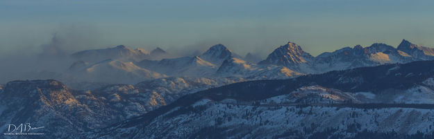 Windy Northern Range. Photo by Dave Bell.