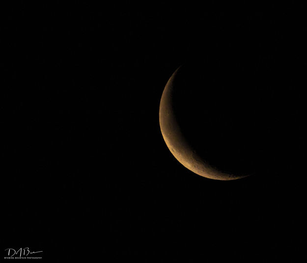 Waning Moon. Photo by Dave Bell.