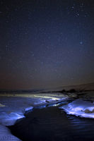 Forty Rod Creek Night Light. Photo by Dave Bell.