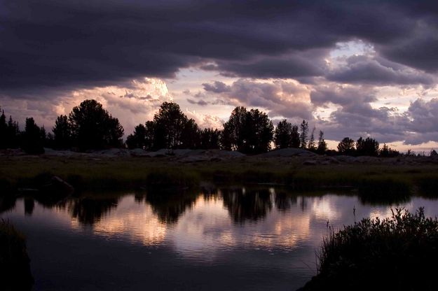 Storm Clouds At Lake Prue. Photo by Dave Bell.