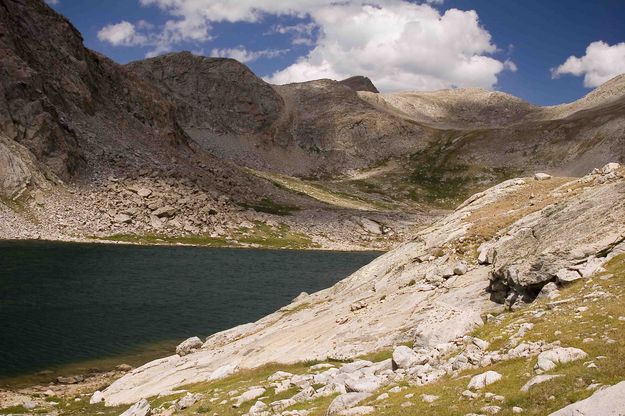 Lake 11,023 Below Europe Pass. Photo by Dave Bell.