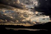 Sunset Over Valley Lake. Photo by Dave Bell.