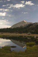 Mt. Victor Reflection In Small Tarn. Photo by Dave Bell.