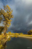 Sun And Storm. Photo by Dave Bell.