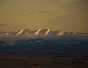 Sunrise On The Sawtooth. Photo by Dave Bell.