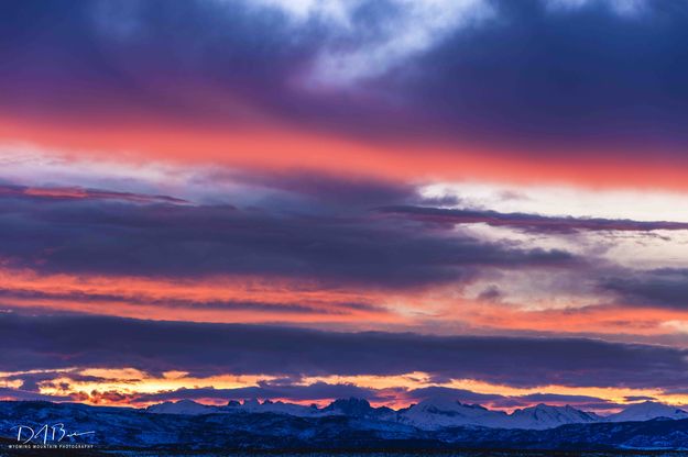 Colorful Sunrise. Photo by Dave Bell.