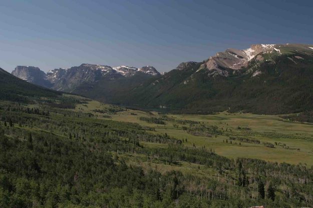 Green River Lake and Peaks. Photo by Dave Bell.