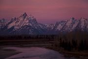 Alpenglow!. Photo by Dave Bell.