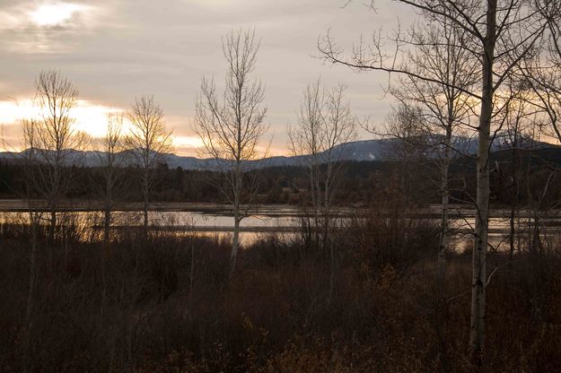 Fall Scene At Oxbow. Photo by Dave Bell.