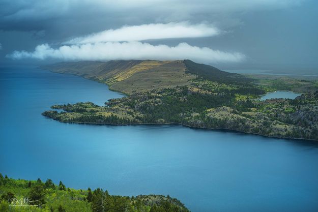 Terrain Induced Fog. Photo by Dave Bell.