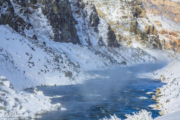 Frigid Wind River. Photo by Dave Bell.