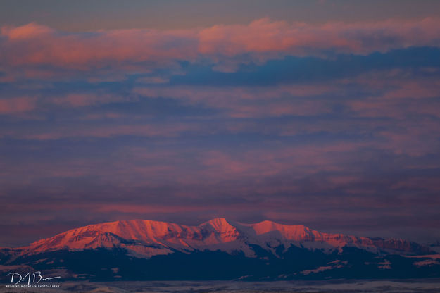 Triple Peak Sunrise. Photo by Dave Bell.