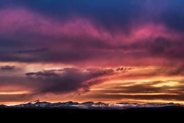 Gros Ventre Sunset Light. Photo by Dave Bell.