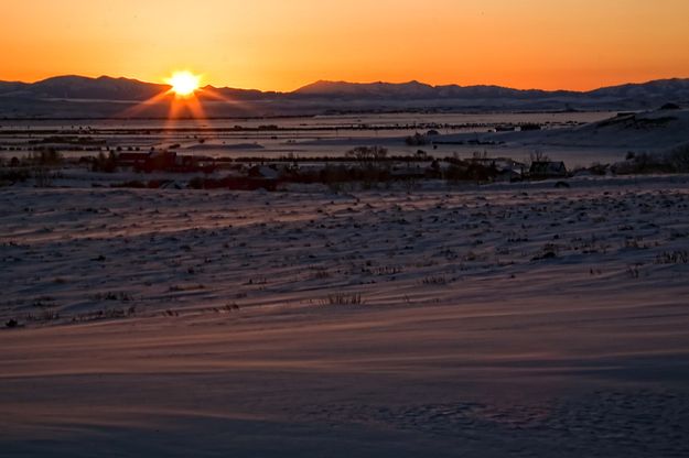 Sunset. Photo by Dave Bell.