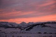 Sunrise Over The Dell Fork Ranch. Photo by Dave Bell.