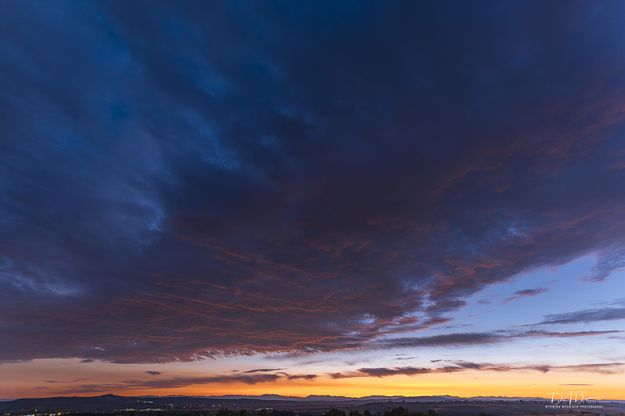 Pinedale Sunset. Photo by Dave Bell.