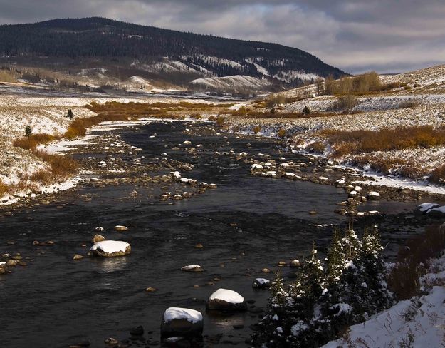 Green River With Fresh Snow. Photo by Dave Bell.