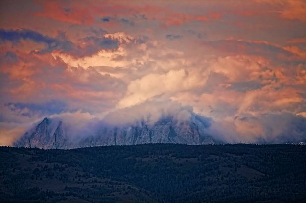 Fremont Peak Clouds. Photo by Dave Bell.