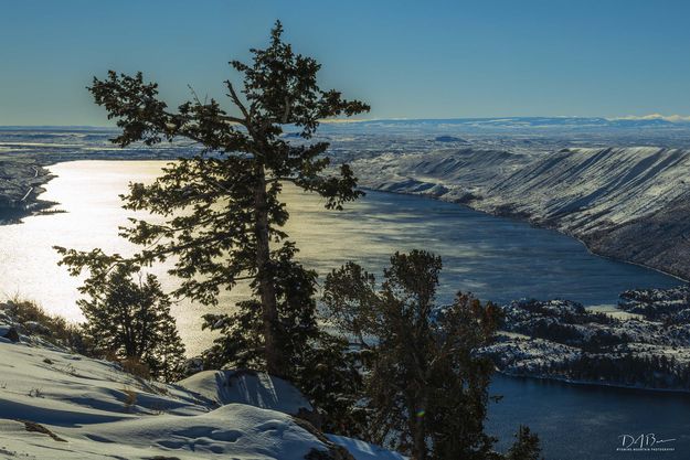 Cold View From Lower Overlook. Photo by Dave Bell.