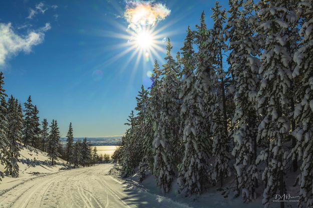 Overlooking Fremont Lake. Photo by Dave Bell.