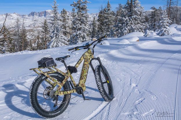 Bike Ride To Upper Overlook. Photo by Dave Bell.