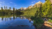 String Lake Reflections. Photo by Dave Bell.