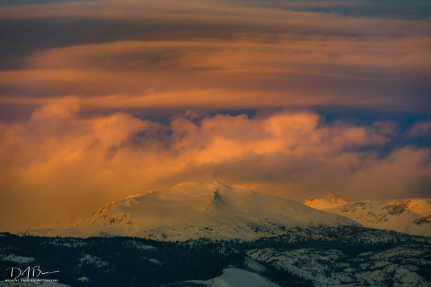 Sunset On Bald Mountain. Photo by Dave Bell.