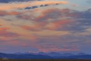 Beautiful Sunset Over Bonneville and Peaks. Photo by Dave Bell.