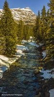 Snowy Soda Butte Creek. Photo by Dave Bell.